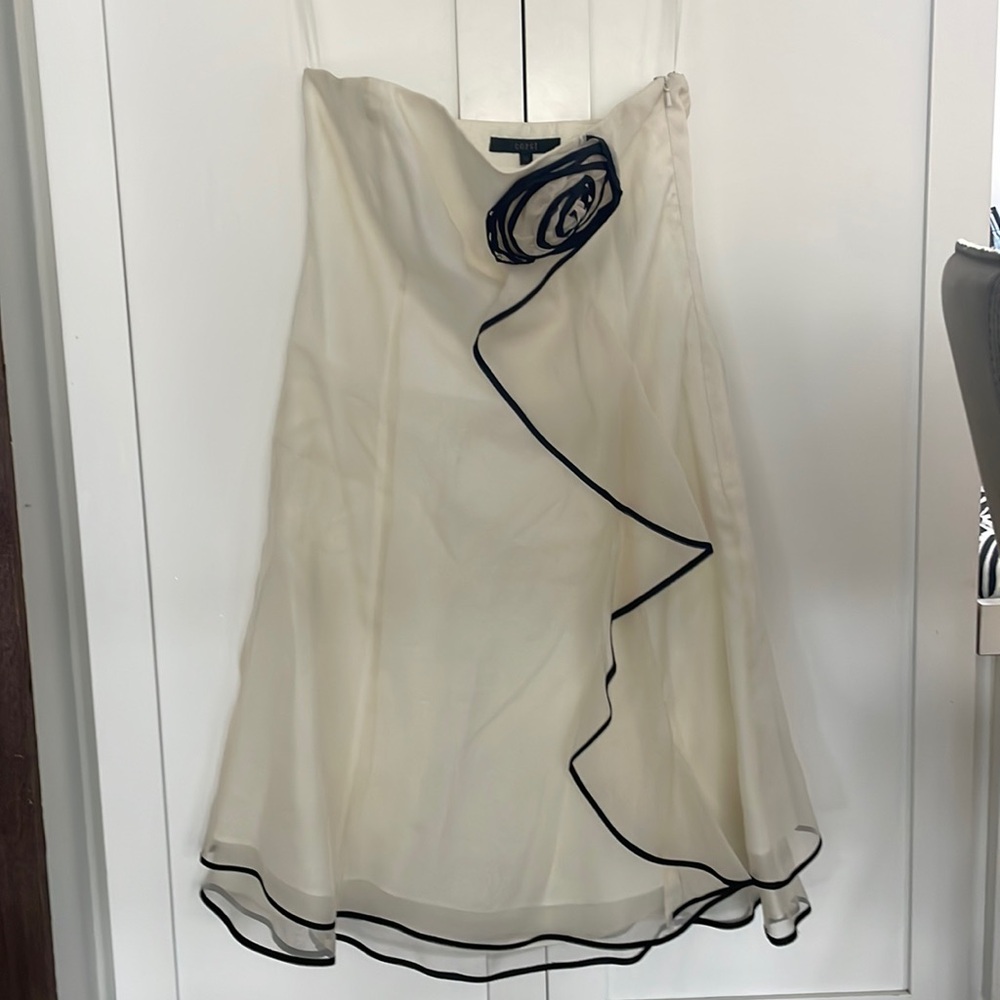 Strapless Rosette Dress - image 1